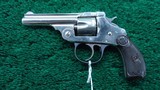 ANTIQUE IVER JOHNSON SAFETY HAMMER FIRST MODEL REVOLVER - 2 of 10