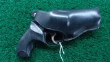 SMITH & WESSON MODEL 10-5 REVOLVER WITH BELT HOLSTER IN CALIBER 38 S&W SPECIAL - 14 of 17
