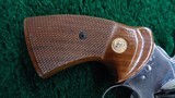 NICKEL FINISH COLT PYTHON 357 REVOLVER - 11 of 15