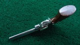 NICKEL FINISH COLT PYTHON 357 REVOLVER - 4 of 15