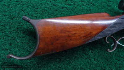SCHUETZEN PERCUSSION RIFLE BY EDWARD ANSCHUTZ - Image 19 of 21