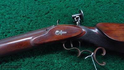 SCHUETZEN PERCUSSION RIFLE BY EDWARD ANSCHUTZ - Image 2 of 21