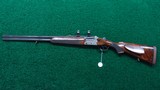 DANGEROUS GAME DOUBLE RIFLE IN CALIBER 458 WIN MAG BY LUDWIG BOROVNIK OF AUSTRIA - 23 of 23