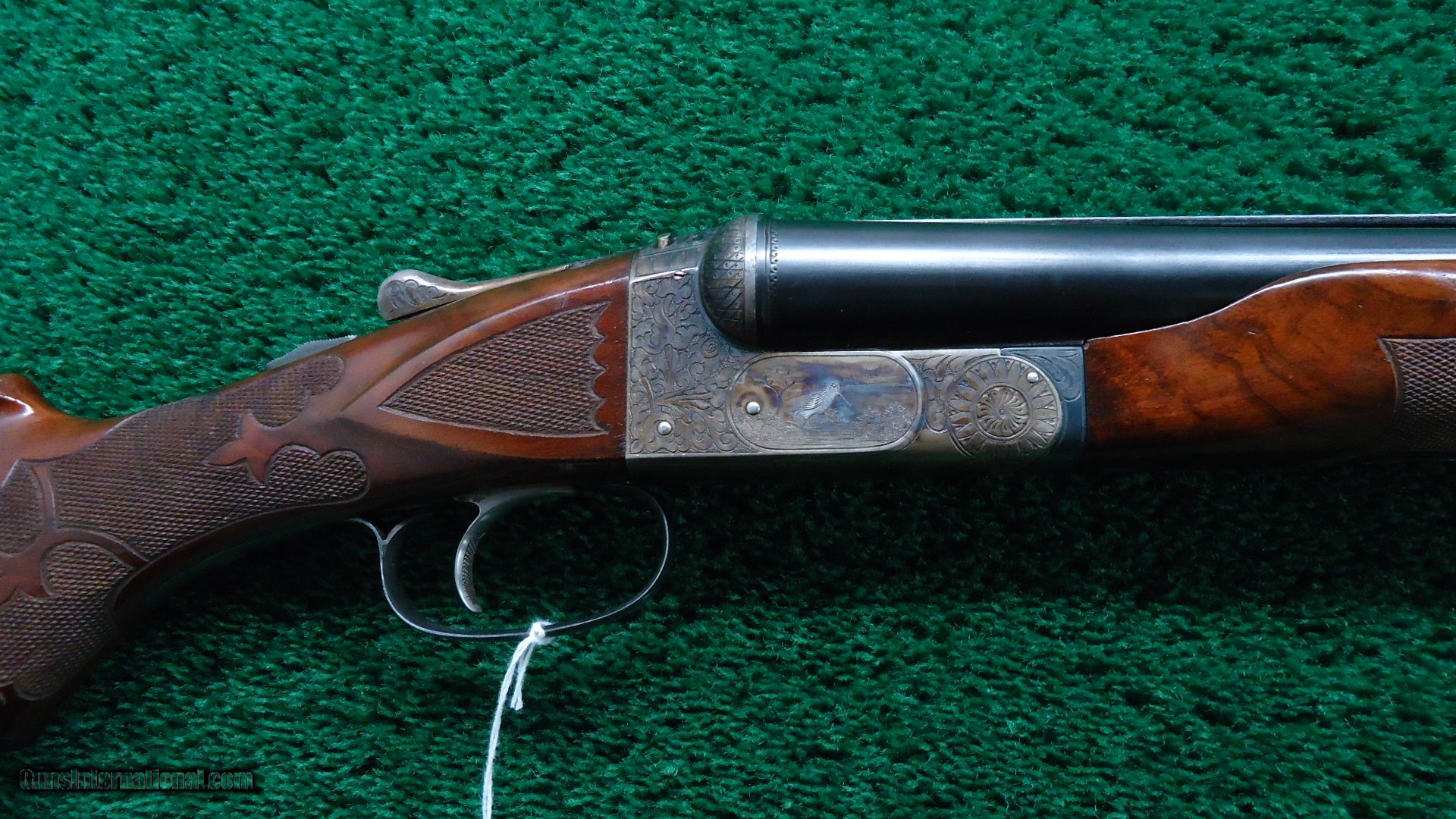 ITHACA NID GRADE 5 DOUBLE 12 GAUGE TRAP SHOTGUN for sale