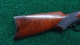 DELUXE WINCHESTER 1873 RIFLE IN 38 WCF - 18 of 20