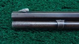 DELUXE WINCHESTER 1873 RIFLE IN 38 WCF - 12 of 20