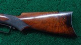 DELUXE WINCHESTER 1873 RIFLE IN 38 WCF - 16 of 20