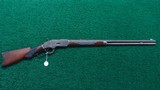 DELUXE WINCHESTER 1873 RIFLE IN 38 WCF - 20 of 20