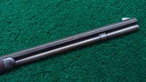DELUXE WINCHESTER 1873 RIFLE IN 38 WCF - 7 of 20