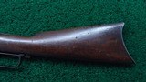 WINCHESTER 1873 RIFLE WITH SPECIAL ORDER 30 INCH OCTAGON BARREL IN 44 WCF - 17 of 21