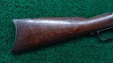 WINCHESTER 1873 RIFLE WITH SPECIAL ORDER 30 INCH OCTAGON BARREL IN 44 WCF - 19 of 21