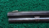 WINCHESTER 1873 RIFLE WITH SPECIAL ORDER 30 INCH OCTAGON BARREL IN 44 WCF - 12 of 21