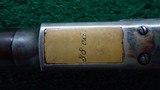 WINCHESTER 1873 DELUXE SECOND MODEL RIFLE IN CALIBER 38-40 - 13 of 25