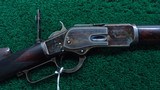 WINCHESTER 1873 DELUXE SECOND MODEL RIFLE IN CALIBER 38-40 - 1 of 25