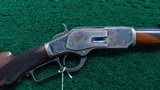 WINCHESTER 3RD MODEL 1873 DELUXE RIFLE - 1 of 21