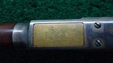 WINCHESTER 3RD MODEL 1873 DELUXE RIFLE - 13 of 21