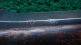 1874 SHARPS RIFLE WITH AN "A" MARKING ON THE RECEIVER - 10 of 21