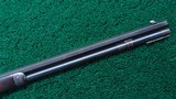 ANTIQUE WINCHESTER MODEL 1892 TAKEDOWN RIFLE IN CALIBER 38 WCF - 7 of 19