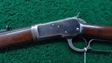 ANTIQUE WINCHESTER MODEL 1892 TAKEDOWN RIFLE IN CALIBER 38 WCF - 2 of 19