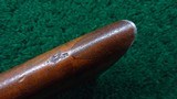 ANTIQUE WINCHESTER MODEL 1892 TAKEDOWN RIFLE IN CALIBER 38 WCF - 15 of 19