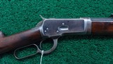 ANTIQUE WINCHESTER MODEL 1892 TAKEDOWN RIFLE IN CALIBER 38 WCF - 1 of 19