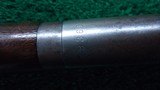 ANTIQUE WINCHESTER MODEL 1892 TAKEDOWN RIFLE IN CALIBER 38 WCF - 13 of 19