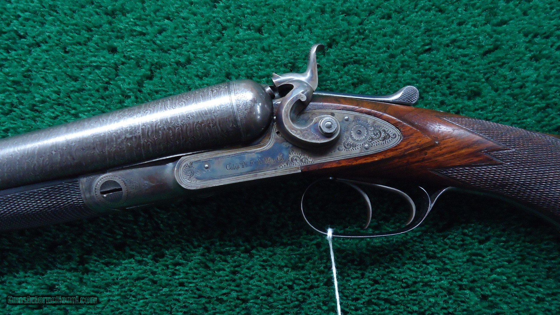 Colt Model 1878 10 Gauge Double Barrel Hammer Shotgun For Sale