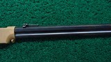 HENRY 2ND MODEL RIFLE IN CALIBER 44 RF - 5 of 19