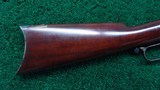 VERY RARE 1873 1ST MODEL RIFLE WITH SPECIAL ORDER 32 INCH BARREL AND FACTORY ENGRAVED - 23 of 25