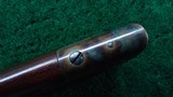 VERY RARE 1873 1ST MODEL RIFLE WITH SPECIAL ORDER 32 INCH BARREL AND FACTORY ENGRAVED - 20 of 25