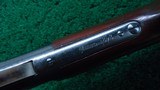 VERY RARE 1873 1ST MODEL RIFLE WITH SPECIAL ORDER 32 INCH BARREL AND FACTORY ENGRAVED - 8 of 25