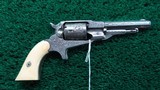 ENGRAVED REMINGTON POCKET CONVERSION REVOLVER IN CALIBER 32RF - 1 of 13