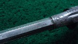 ENGRAVED REMINGTON POCKET CONVERSION REVOLVER IN CALIBER 32RF - 9 of 13