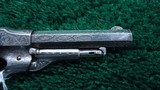 ENGRAVED REMINGTON POCKET CONVERSION REVOLVER IN CALIBER 32RF - 8 of 13