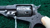 ENGRAVED REMINGTON POCKET CONVERSION REVOLVER IN CALIBER 32RF - 7 of 13