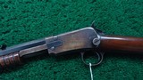 WINCHESTER 1890 SLIDE ACTION RIFLE IN 22 SHORT - 2 of 19