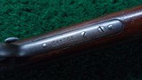 WINCHESTER 1890 SLIDE ACTION RIFLE IN 22 SHORT - 13 of 19