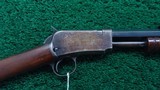 WINCHESTER 1890 SLIDE ACTION RIFLE IN 22 SHORT - 1 of 19