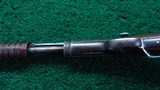 WINCHESTER 1890 SLIDE ACTION RIFLE IN 22 SHORT - 9 of 19