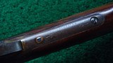 ANTIQUE WINCHESTER 1890 SLIDE ACTION RIFLE IN 22 WRF - 8 of 17