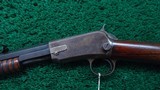 ANTIQUE WINCHESTER 1890 SLIDE ACTION RIFLE IN 22 WRF - 2 of 17