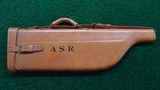 WINCHESTER MODEL 1894 TAKE DOWN RIFLE IN A RARE WINCHESTER MARKED LEATHER CASE - 21 of 22