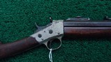 VERY SCARCE REMINGTON NUMBER 2 SINGLE SHOT RIFLE IN CALIBER 32 RF - 1 of 19