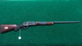 HIGHLY EMBELLISHED WINCHESTER 1876 RIFLE 1 OF 25 EXACT COPY OF THEODORE ROOSEVELT'S 1876 BY TURNBULL - 25 of 25