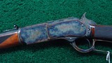 HIGHLY EMBELLISHED WINCHESTER 1876 RIFLE 1 OF 25 EXACT COPY OF THEODORE ROOSEVELT'S 1876 BY TURNBULL - 2 of 25