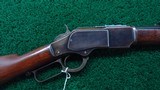 VERY FINE 1873 WINCHESTER 22 SHORT CALIBER RIFLE - 1 of 22