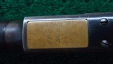 VERY FINE 1873 WINCHESTER 22 SHORT CALIBER RIFLE - 13 of 22