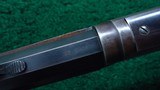 VERY FINE 1873 WINCHESTER 22 SHORT CALIBER RIFLE - 6 of 22