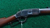 FINE WINCHESTER MODEL 1873 RIFLE IN 44 CAL - 1 of 23