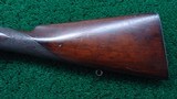 VERY RARE WESLEY RICHARDS 8 GAUGE DOUBLE BARREL PERCUSSION RIFLE - 18 of 22